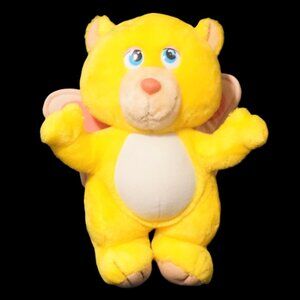 Vintage Wuzzles Butterbear Plush 11" Butterfly Bear Disney Hasbro Softies 1984
